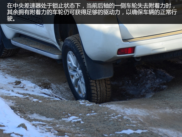 一汽丰田普拉多冰雪试驾