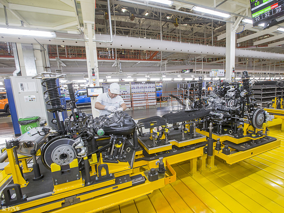 參觀廣汽菲克廣州工廠