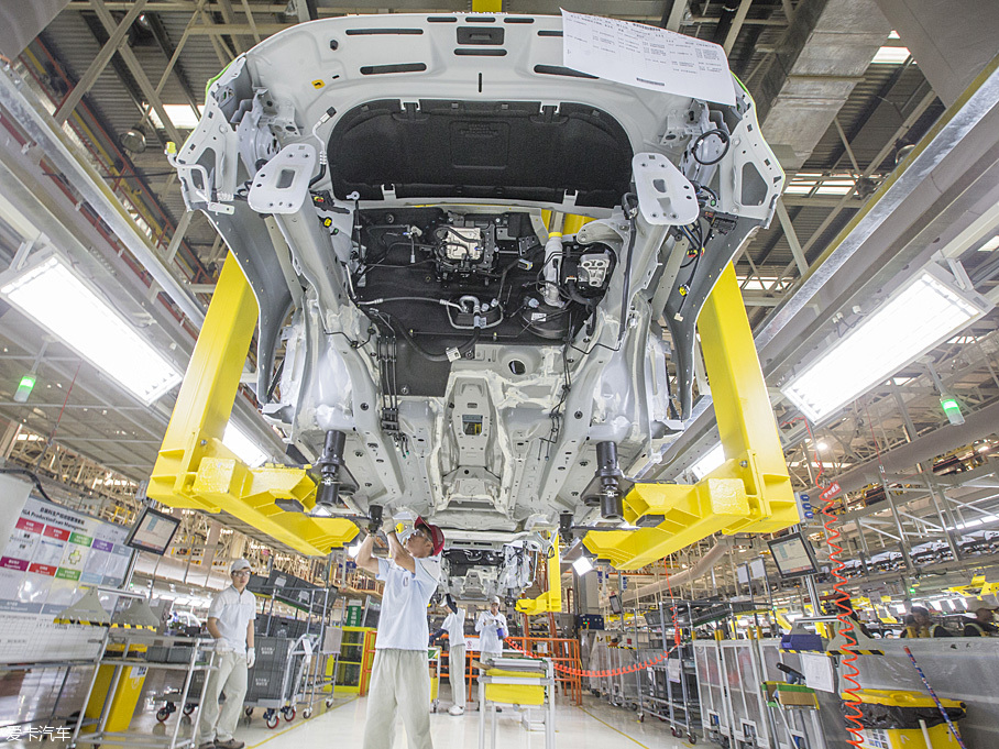 參觀廣汽菲克廣州工廠