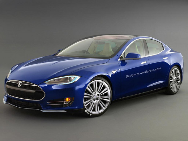 Tesla Model III render