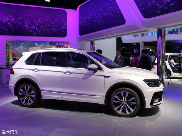 大众全新Tiguan R-Line北京车展亮相