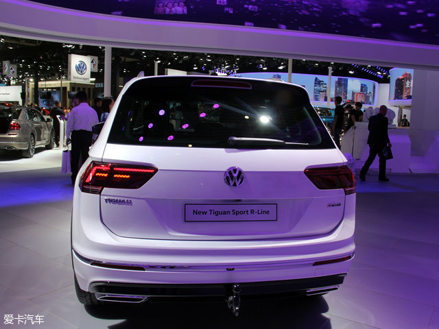 大众全新Tiguan R-Line北京车展亮相