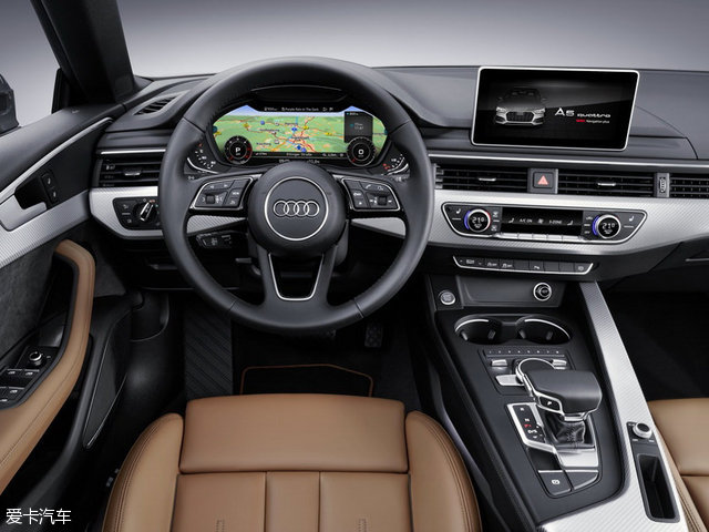 新一代A5/S5 Sportback官图 将巴黎发布
