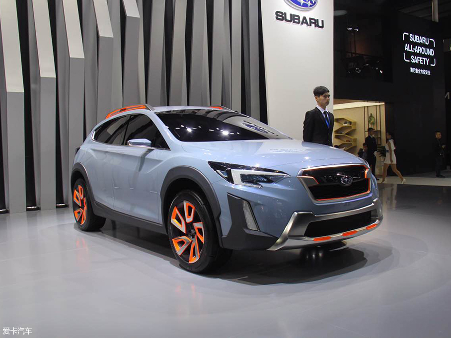斯巴鲁XV Concept概念车亮相广州车展