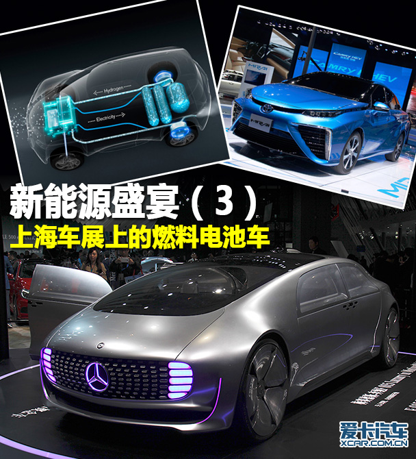 上海车展燃料电池车
