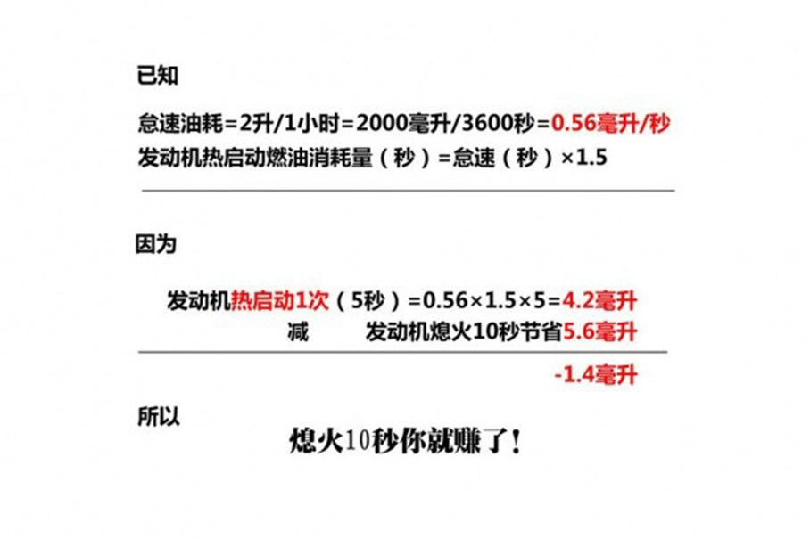 省油技巧