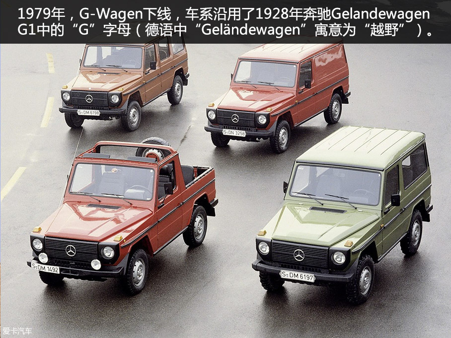 奔驰G级历史