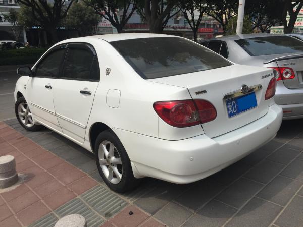 厦门丰田花冠2005年上牌二手车报价_多少钱,2005年上牌的丰田花冠出售