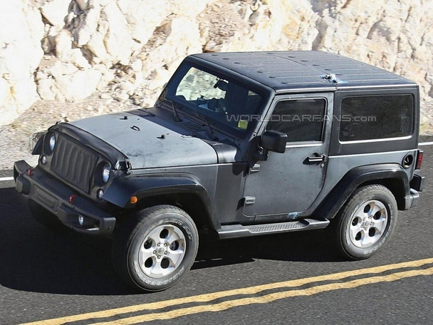 Jeep新一代牧马人谍照 将于2017年发布