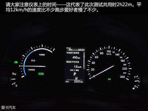 ES300h油耗测试